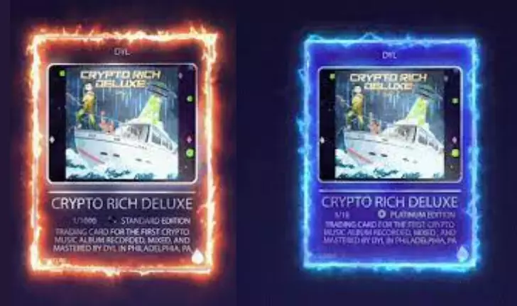 What is Crypto Rich Deluxe Trading Cards?